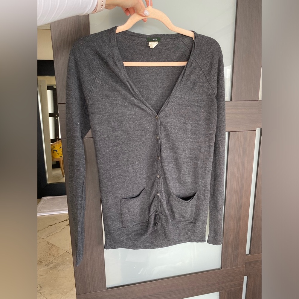 J Crew Wool Cardigan